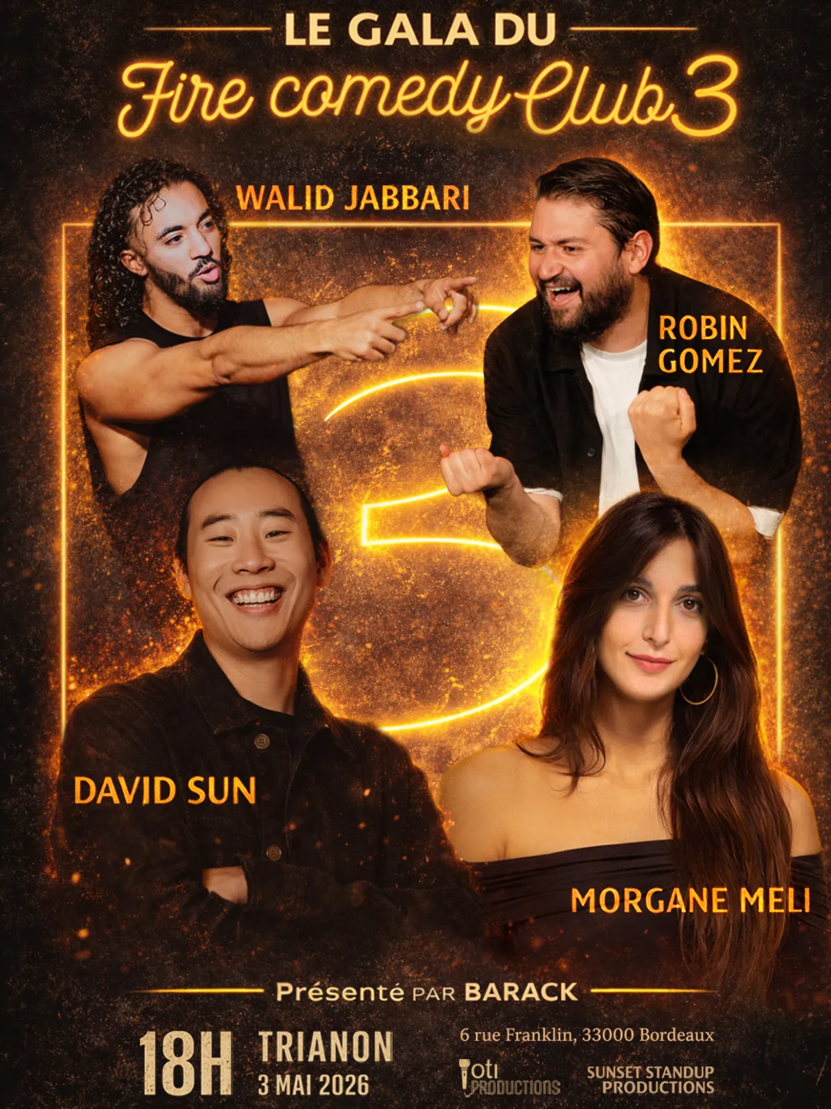 3eme Gala du Fire Comedy Club